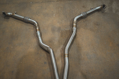 Audi B9 S4 / S5 Valved Sport Exhaust System - AUD.B9.S4.VSES.BR.BRSH-AUD.B9.S4.VSES.BR.BRT-AUD.B9.S4.VSES.BR.BLK-AUD.B9.S4.VSES.BR.RC-AUD.B9.S4.VSES.BR.FC-  DRIVEN - 13
