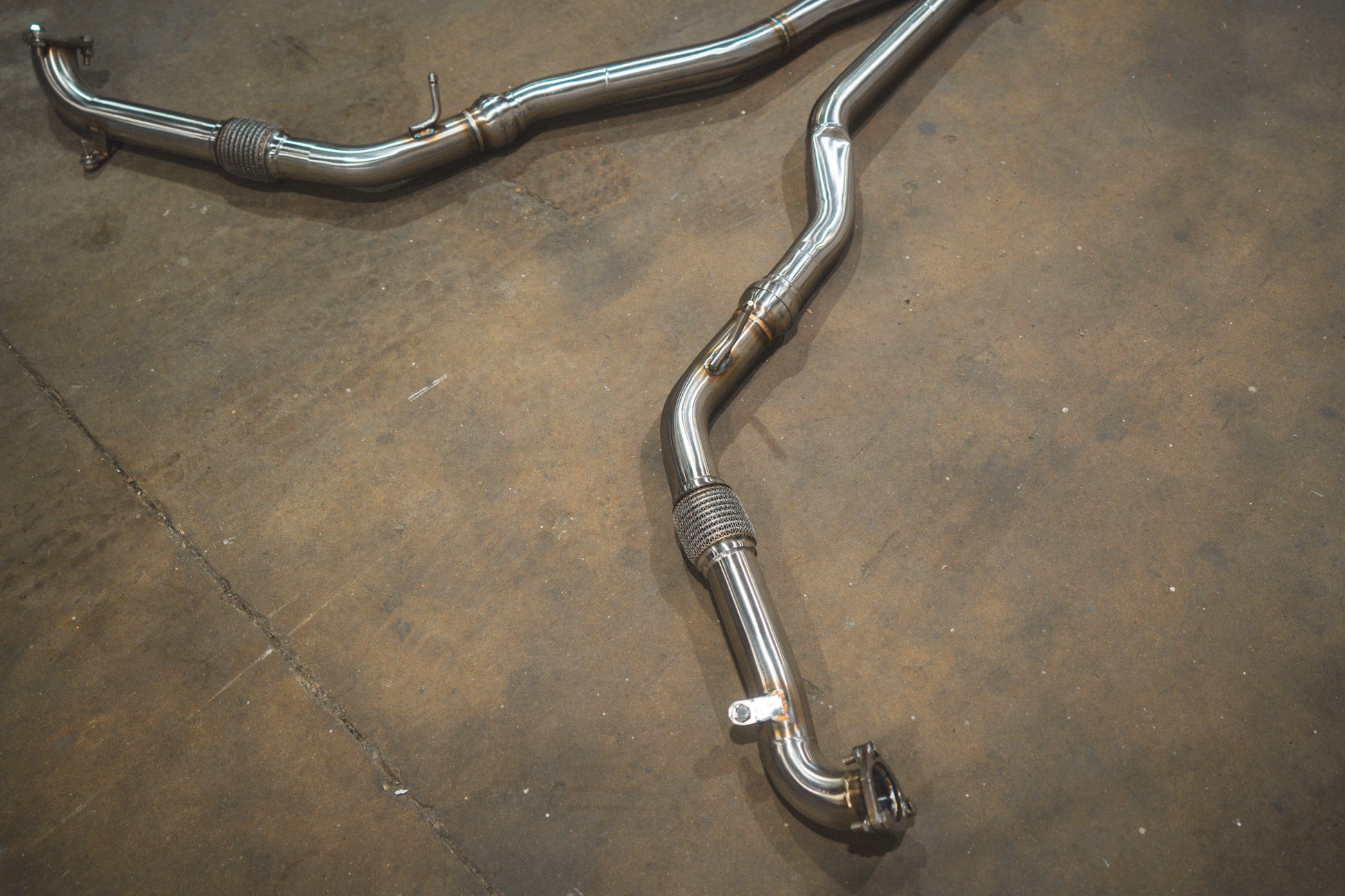 Audi B9 S4 / S5 Valved Sport Exhaust System - AUD.B9.S4.VSES.BR.BRSH-AUD.B9.S4.VSES.BR.BRT-AUD.B9.S4.VSES.BR.BLK-AUD.B9.S4.VSES.BR.RC-AUD.B9.S4.VSES.BR.FC-  DRIVEN - 14