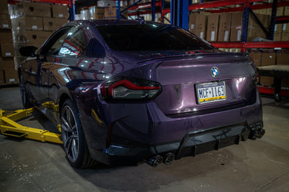 BMW M240i G42 Valved Sport Exhaust System - BMW.G42.M240i.VSES.BR.BRSH-BMW.G42.M240i.VSES.BR.BRT-BMW.G42.M240i.VSES.BR.BLK-BMW.G42.M240i.VSES.BR.FC-BMW.G42.M240i.VSES.BR.RC-  DRIVEN - 25