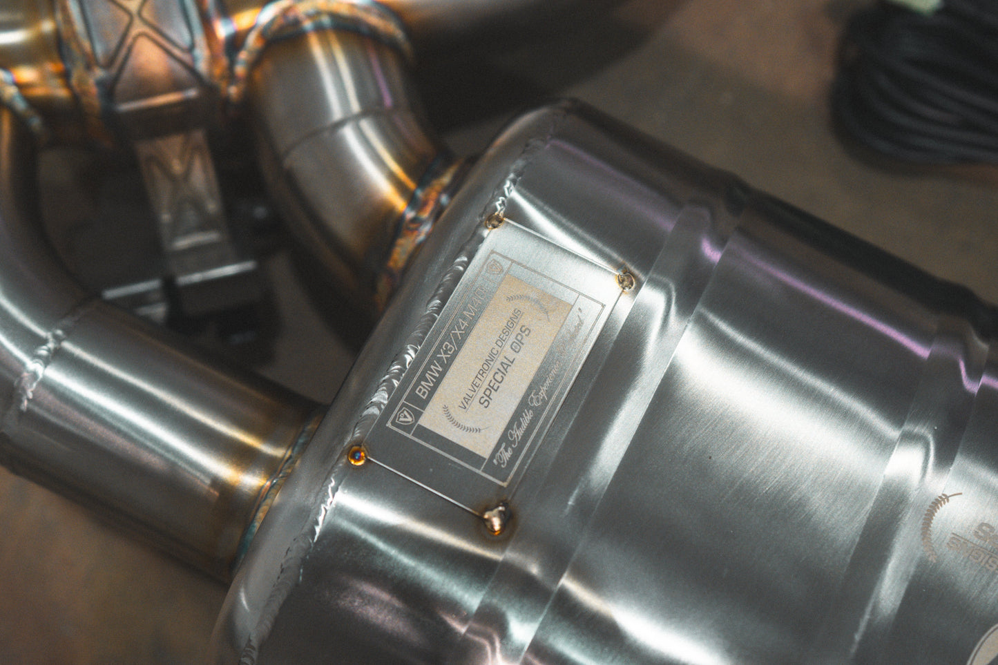 BMW X3 / X4 M40i Valved Sport Exhaust System - BMW.G01.M40i.VSES.BR.BLK-BMW.G01.M40i.VSES.BR.RC-  DRIVEN - 13