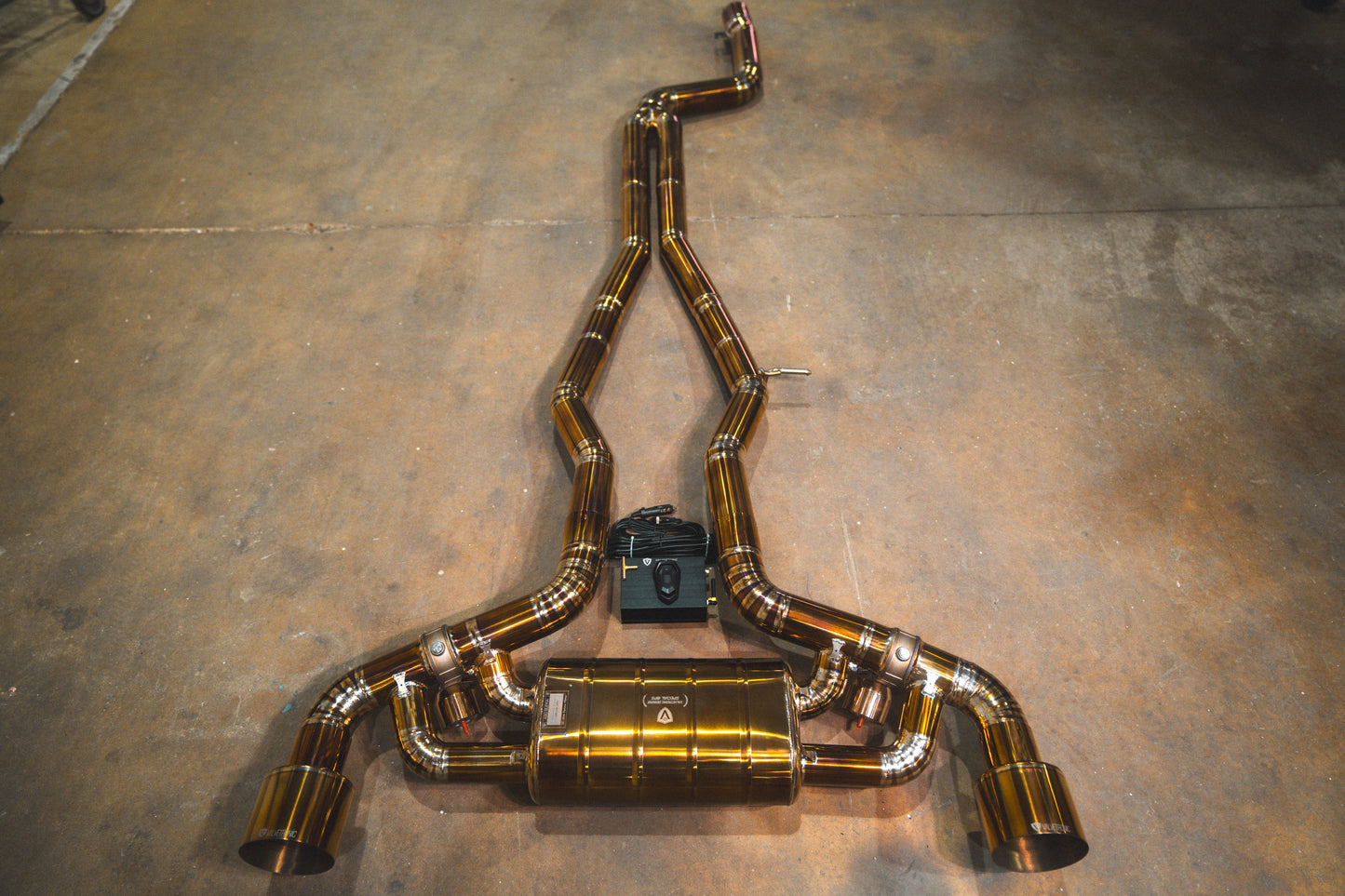 Toyota Supra A90 / A91 Valved Sport Exhaust System - TOY.A90.VSES.BR-TOY.A90.VSES.AG-TOY.A90.VSES.TI-  DRIVEN - 1