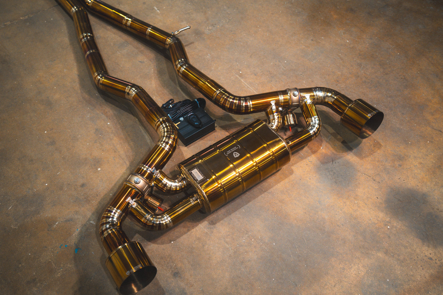 Toyota Supra A90 / A91 Valved Sport Exhaust System - TOY.A90.VSES.BR-TOY.A90.VSES.AG-TOY.A90.VSES.TI-  DRIVEN - 5