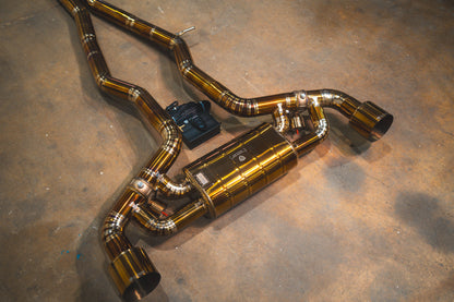 Toyota Supra A90 / A91 Valved Sport Exhaust System - TOY.A90.VSES.BR-TOY.A90.VSES.AG-TOY.A90.VSES.TI-  DRIVEN - 5