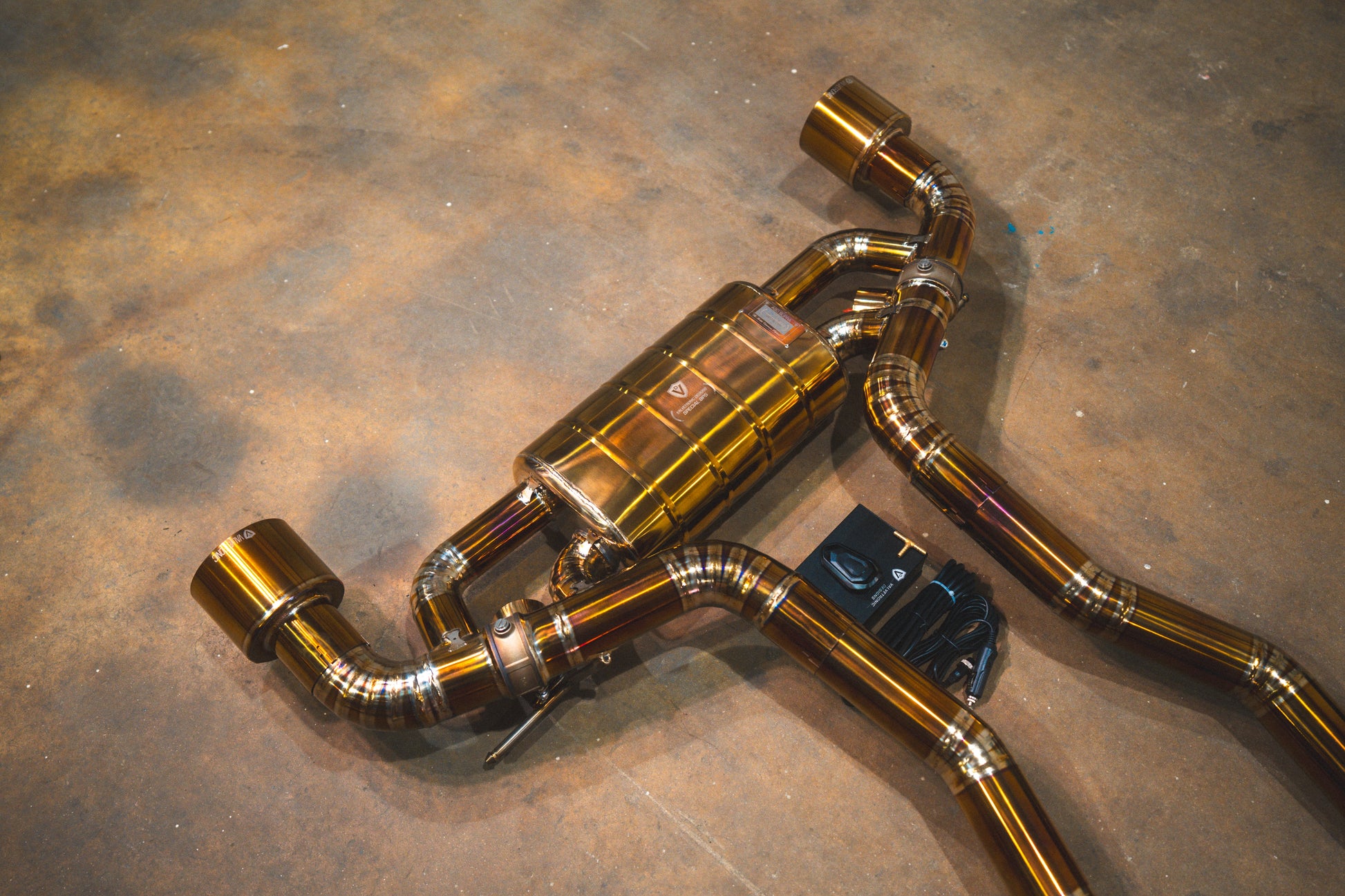 Toyota Supra A90 / A91 Valved Sport Exhaust System - TOY.A90.VSES.BR-TOY.A90.VSES.AG-TOY.A90.VSES.TI-  DRIVEN - 3