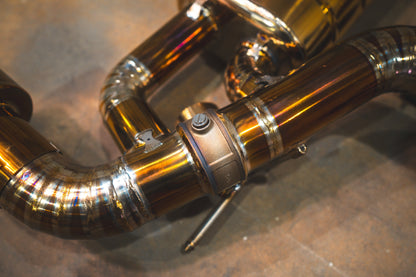 Toyota Supra A90 / A91 Valved Sport Exhaust System - TOY.A90.VSES.BR-TOY.A90.VSES.AG-TOY.A90.VSES.TI-  DRIVEN - 13