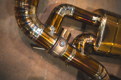 Toyota Supra A90 / A91 Valved Sport Exhaust System - TOY.A90.VSES.BR-TOY.A90.VSES.AG-TOY.A90.VSES.TI-  DRIVEN - 15