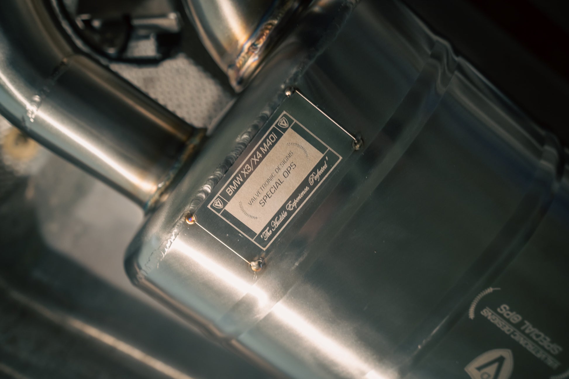 BMW X3 / X4 M40i Valved Sport Exhaust System - BMW.G01.M40i.VSES.BR.BLK-BMW.G01.M40i.VSES.BR.RC-  DRIVEN - 20