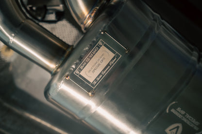 BMW X3 / X4 M40i Valved Sport Exhaust System - BMW.G01.M40i.VSES.BR.BLK-BMW.G01.M40i.VSES.BR.RC-  DRIVEN - 20