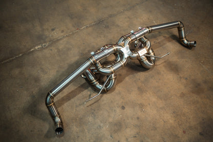 Audi R8 True F1 / Valved Exhaust System - AUD.R8.V10.GEN2.F1.BR-AUD.R8.V10.GEN2.F1.TI-AUD.R8.V10.GEN2.F1.FFH.1.BR-AUD.R8.V10.GEN2.F1.FFH.1.TI-AUD.R8.V10.GEN2.VSES.TI-  DRIVEN - 2