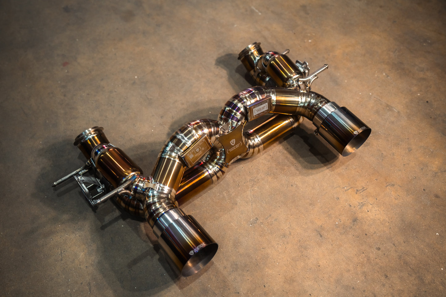 Maserati MC20 Valved Sport Exhaust system - MAS.MC20.VSES.TI-MAS.MC20.VSES.FF.TI-  DRIVEN - 3