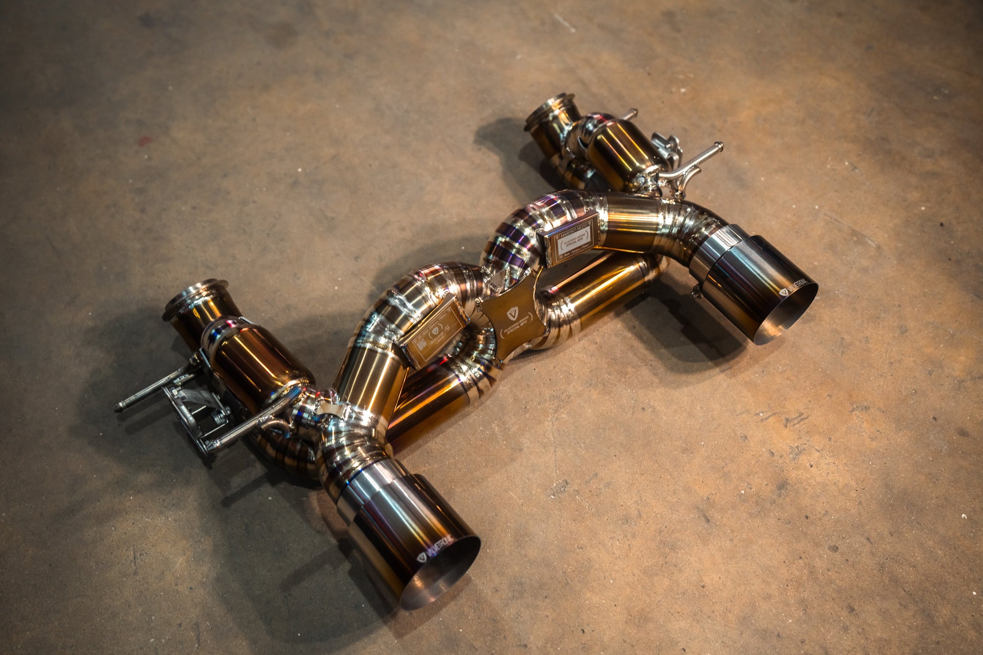 Maserati MC20 Valved Sport Exhaust system - MAS.MC20.VSES.TI-MAS.MC20.VSES.FF.TI-  DRIVEN - 3