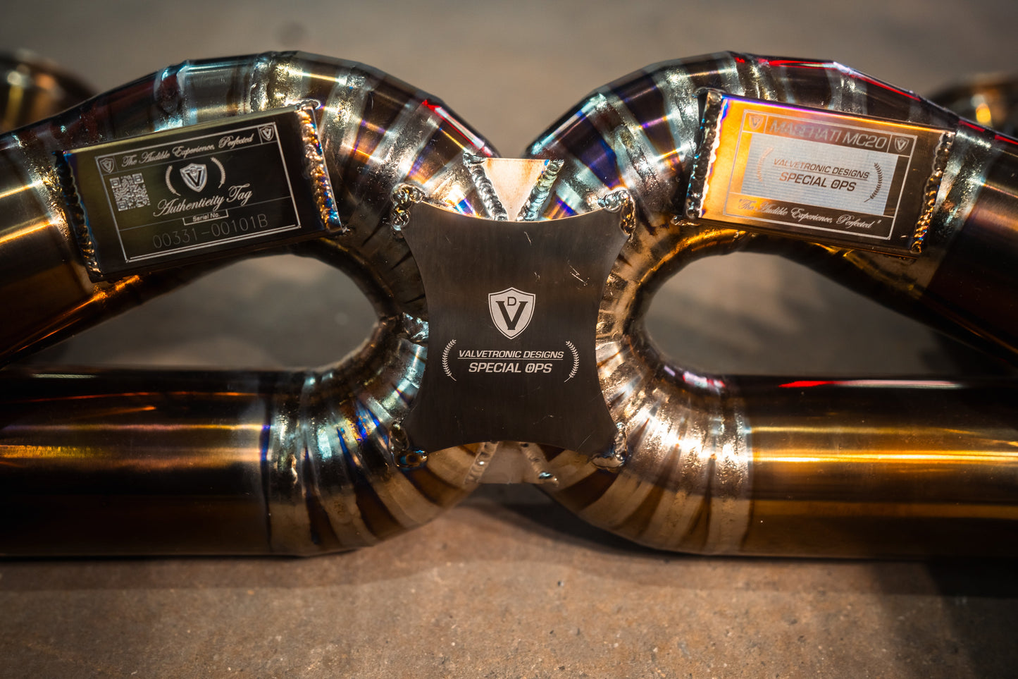 Maserati MC20 Valved Sport Exhaust system - MAS.MC20.VSES.TI-MAS.MC20.VSES.FF.TI-  DRIVEN - 8