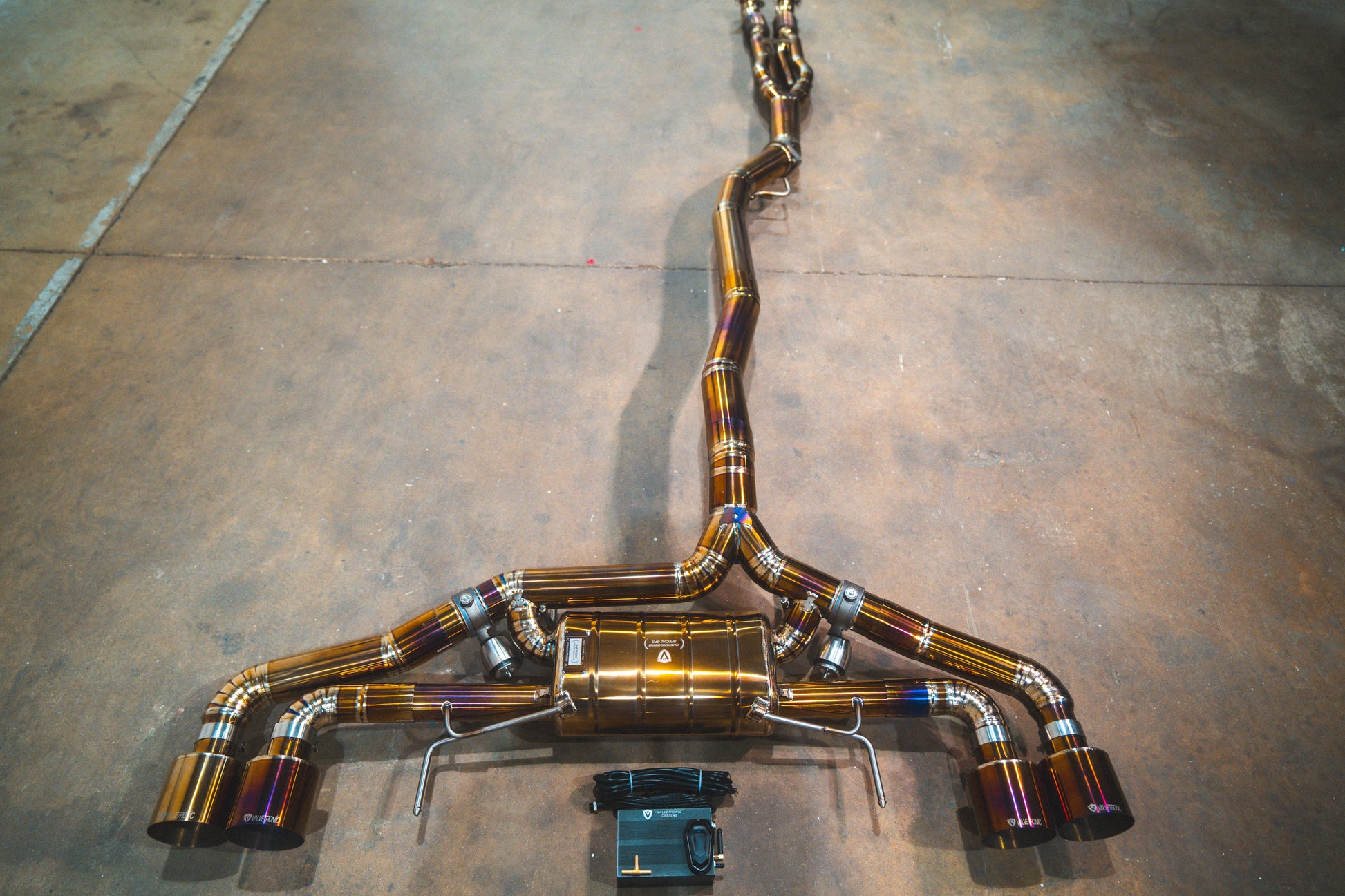Nissan GTR R35 Valved Sport Exhaust System - NIS.GTR.R35.VSES.TI.TIBRT-  DRIVEN - 1