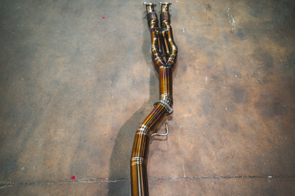 Nissan GTR R35 Valved Sport Exhaust System - NIS.GTR.R35.VSES.TI.TIBRT-  DRIVEN - 4