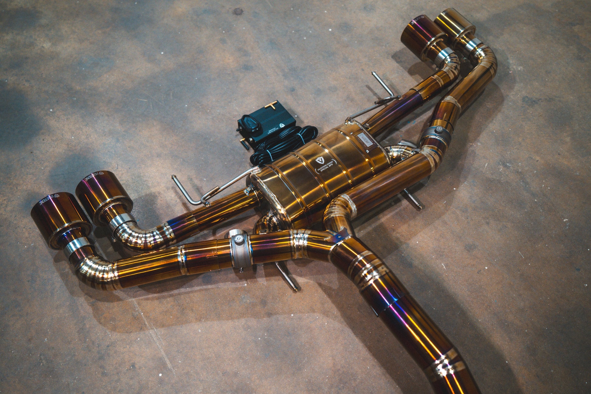 Nissan GTR R35 Valved Sport Exhaust System - NIS.GTR.R35.VSES.TI.TIBRT-  DRIVEN - 3