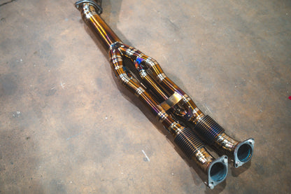 Nissan GTR R35 Valved Sport Exhaust System - NIS.GTR.R35.VSES.TI.TIBRT-  DRIVEN - 10