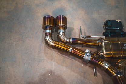 Nissan GTR R35 Valved Sport Exhaust System - NIS.GTR.R35.VSES.TI.TIBRT-  DRIVEN - 6