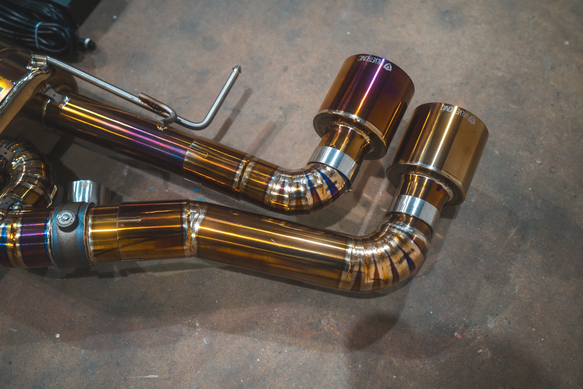 Nissan GTR R35 Valved Sport Exhaust System - NIS.GTR.R35.VSES.TI.TIBRT-  DRIVEN - 13