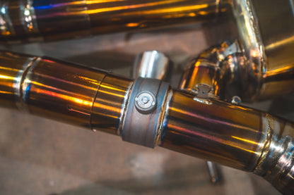 Nissan GTR R35 Valved Sport Exhaust System - NIS.GTR.R35.VSES.TI.TIBRT-  DRIVEN - 15
