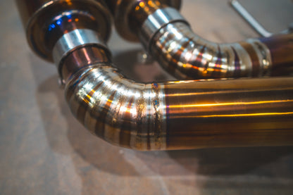 Nissan GTR R35 Valved Sport Exhaust System - NIS.GTR.R35.VSES.TI.TIBRT-  DRIVEN - 16