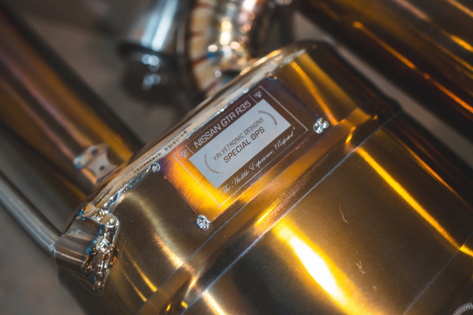 Nissan GTR R35 Valved Sport Exhaust System - NIS.GTR.R35.VSES.TI.TIBRT-  DRIVEN - 21