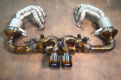 Valvetronic Valved Sport Exhaust System for Porsche 992 GT3/RS - POR.992.GT3.VSES.BR-POR.992.GT3.VSES.TI-POR.992.GT3.VSES.FFH.BR-POR.992.GT3.VSES.FFH.TI-POR.992.GT3.F1.TI-  DRIVEN - 16