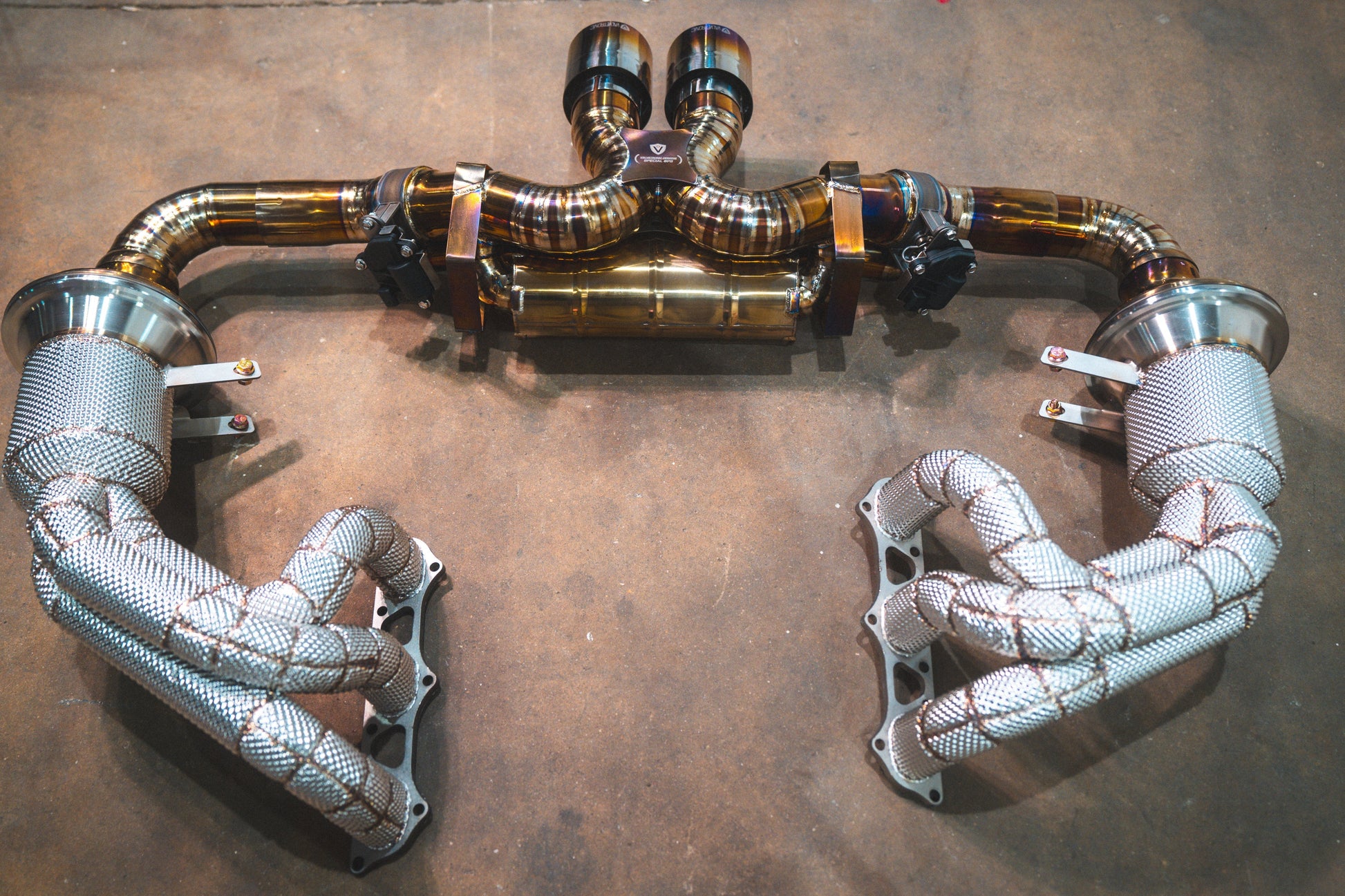 Valvetronic Valved Sport Exhaust System for Porsche 992 GT3/RS - POR.992.GT3.VSES.BR-POR.992.GT3.VSES.TI-POR.992.GT3.VSES.FFH.BR-POR.992.GT3.VSES.FFH.TI-POR.992.GT3.F1.TI-  DRIVEN - 21