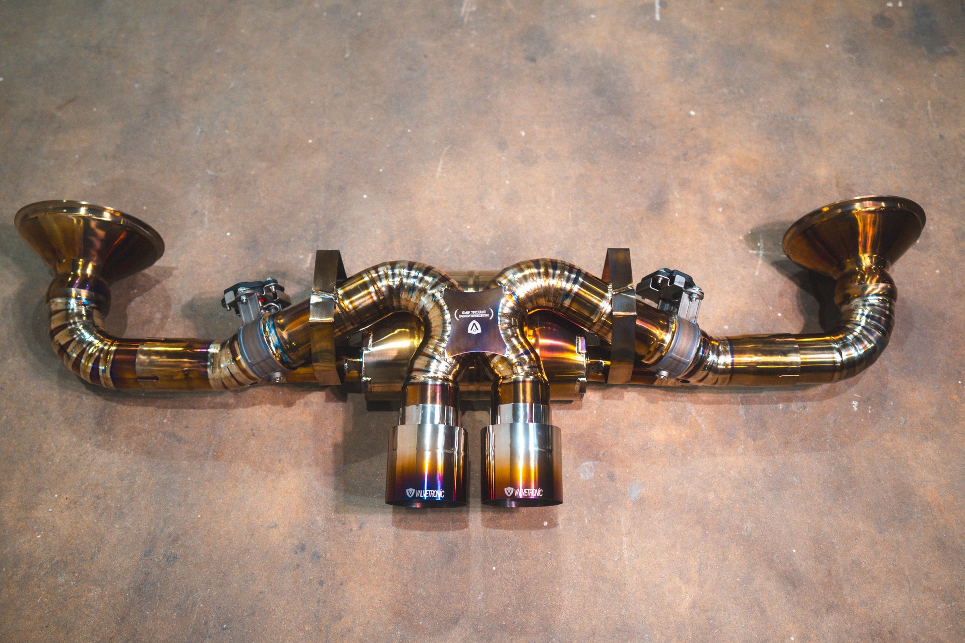 Valvetronic Valved Sport Exhaust System for Porsche 992 GT3/RS - POR.992.GT3.VSES.BR-POR.992.GT3.VSES.TI-POR.992.GT3.VSES.FFH.BR-POR.992.GT3.VSES.FFH.TI-POR.992.GT3.F1.TI-  DRIVEN - 19