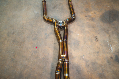 Mercedes W213 E63 AMG / AMGs Valved Sport Exhaust System - MER.W213.E63.VSES.TI-MER.W213.E63.VSES.FF.TI-  DRIVEN - 4