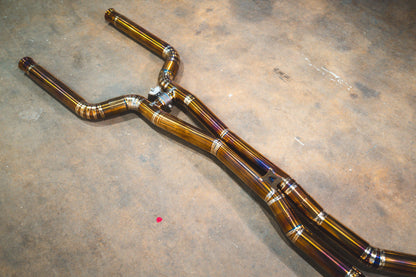 Mercedes W213 E63 AMG / AMGs Valved Sport Exhaust System - MER.W213.E63.VSES.TI-MER.W213.E63.VSES.FF.TI-  DRIVEN - 5