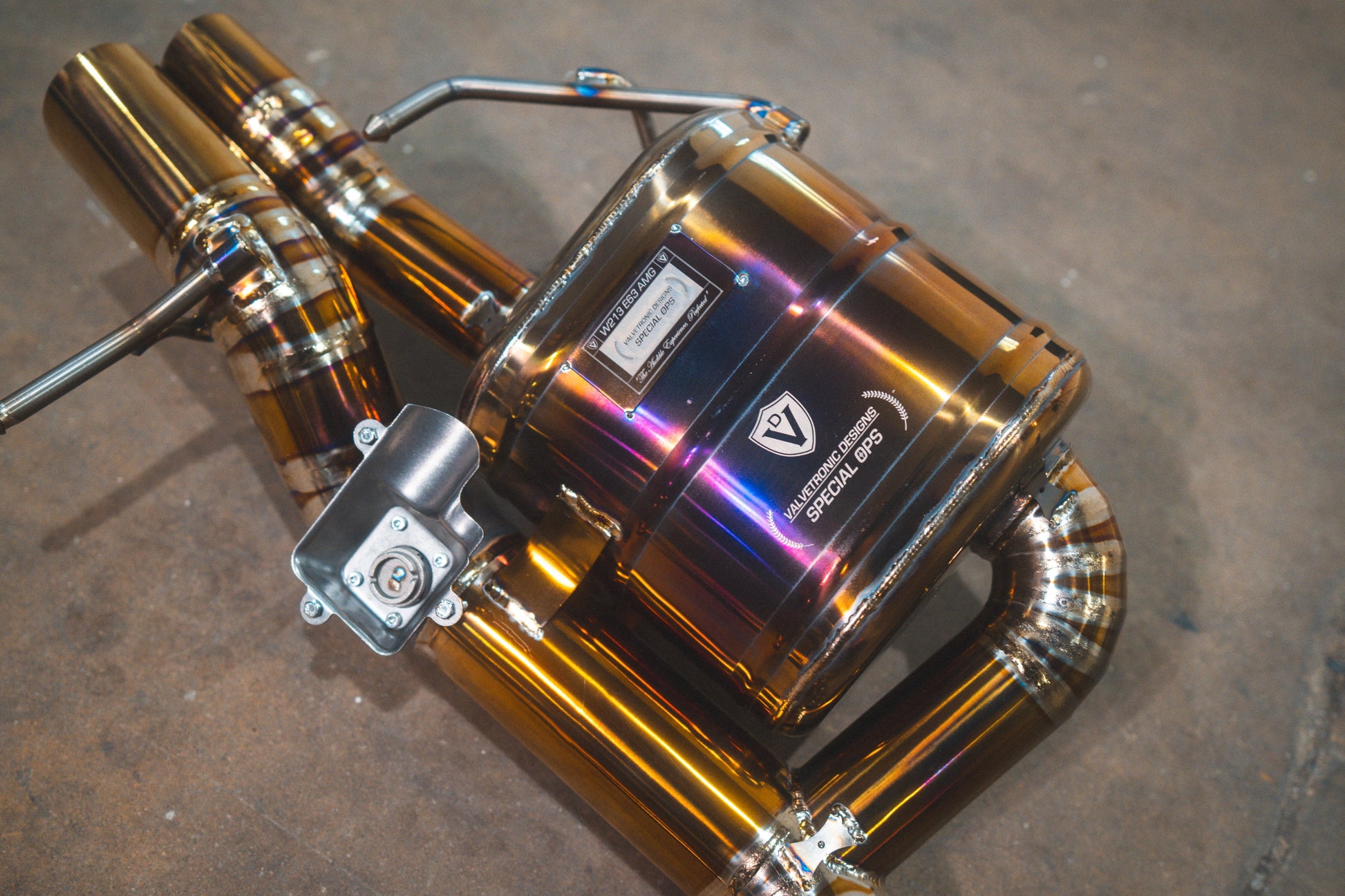 Mercedes W213 E63 AMG / AMGs Valved Sport Exhaust System - MER.W213.E63.VSES.TI-MER.W213.E63.VSES.FF.TI-  DRIVEN - 6