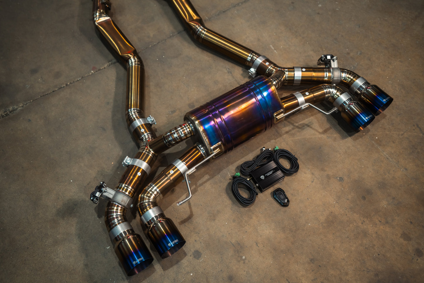 BMW M8 Valved Sport Exhaust System (F91,F92,F93) - BMW.F91.M8.VSES.Ti.TIBRT-BMW.F9X.M5.M8.VSES.TI.TIBRT-BMW.F91.M8.VSES.Ti.TIBRT-BMW.F9X.M5.M8.VSES.TI.TIBRT-  DRIVEN - 4