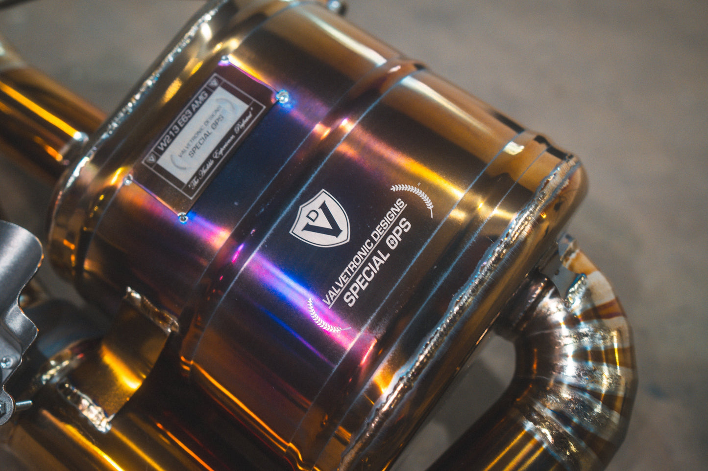 Mercedes W213 E63 AMG / AMGs Valved Sport Exhaust System - MER.W213.E63.VSES.TI-MER.W213.E63.VSES.FF.TI-  DRIVEN - 18