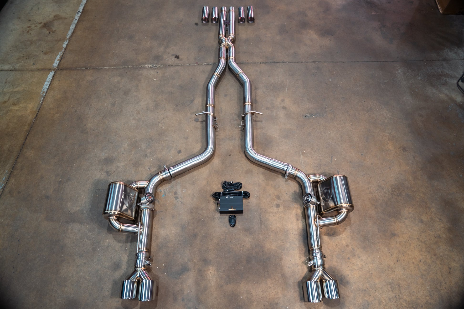 Dodge Charger / Challenger V8 Valved Sport Exhaust System - DOD.CHA.CHL.VSES.BR-DOD.CHA.CHL.VSES.TI-  DRIVEN - 2