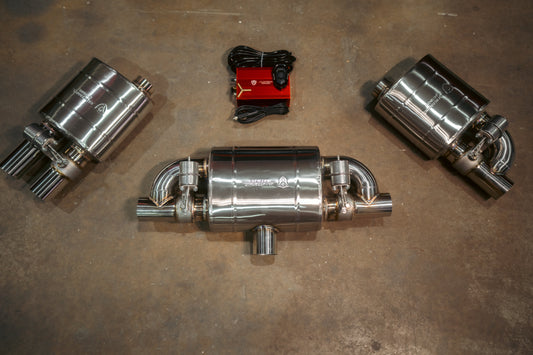 Truck/SUV Valved Muffler Kit - OFF.UVM.63MM.X1-OFF.UVM.63MM.X2-OFF.UVM.76MM.X1-OFF.UVM.76MM.X2-OFF.UVM.89MM.X1-  DRIVEN - 1