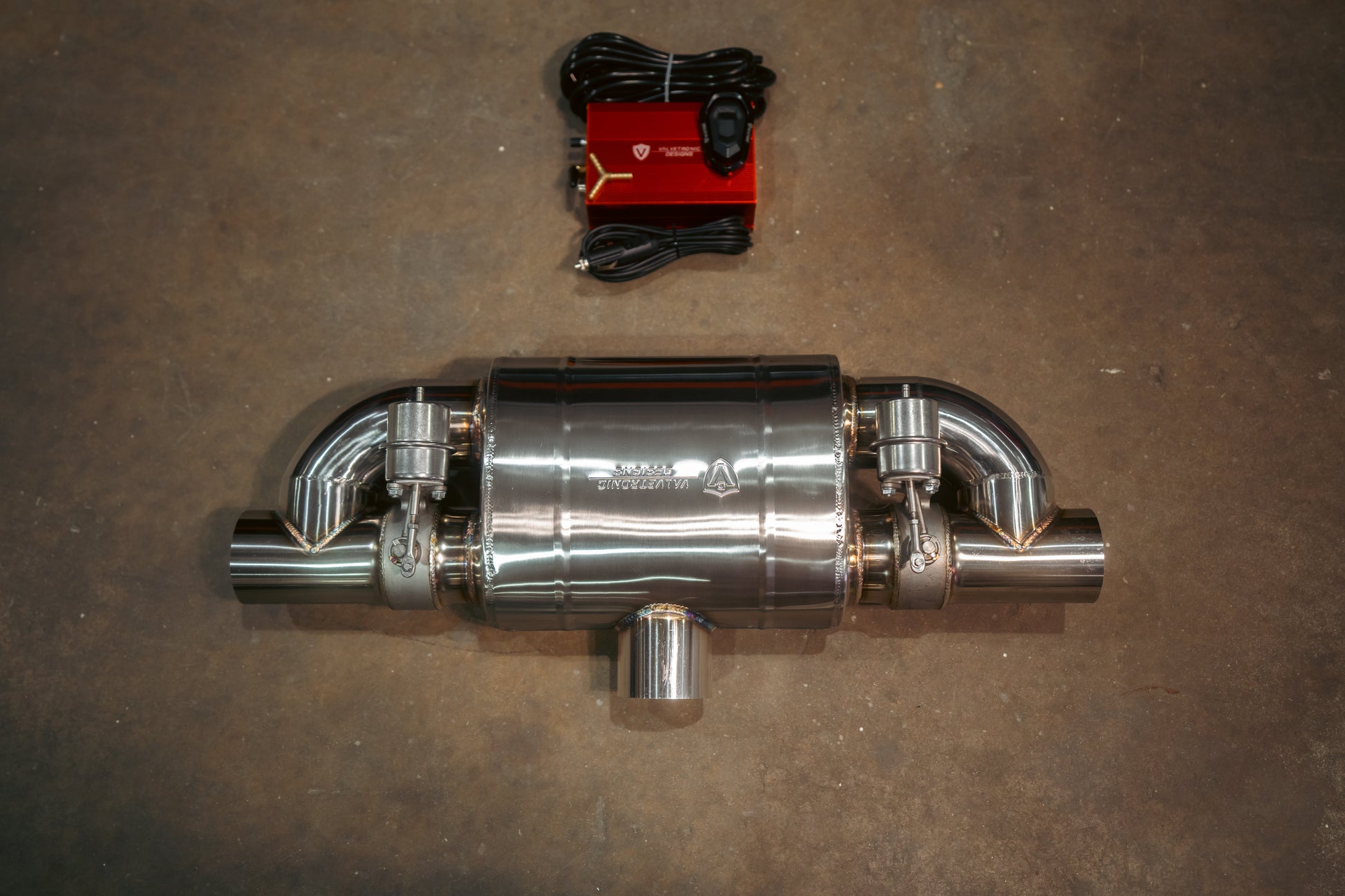 UNIVERSAL VALVED MUFFLER KIT - UVM.63MM.X1-UVM.63MM.X2-UVM.76MM.X1-UVM.76MM.X2-UVM.89MM.X1-  DRIVEN - 25