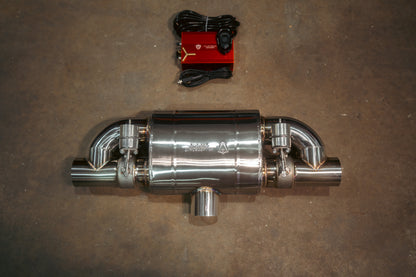 UNIVERSAL VALVED MUFFLER KIT - UVM.63MM.X1-UVM.63MM.X2-UVM.76MM.X1-UVM.76MM.X2-UVM.89MM.X1-  DRIVEN - 25