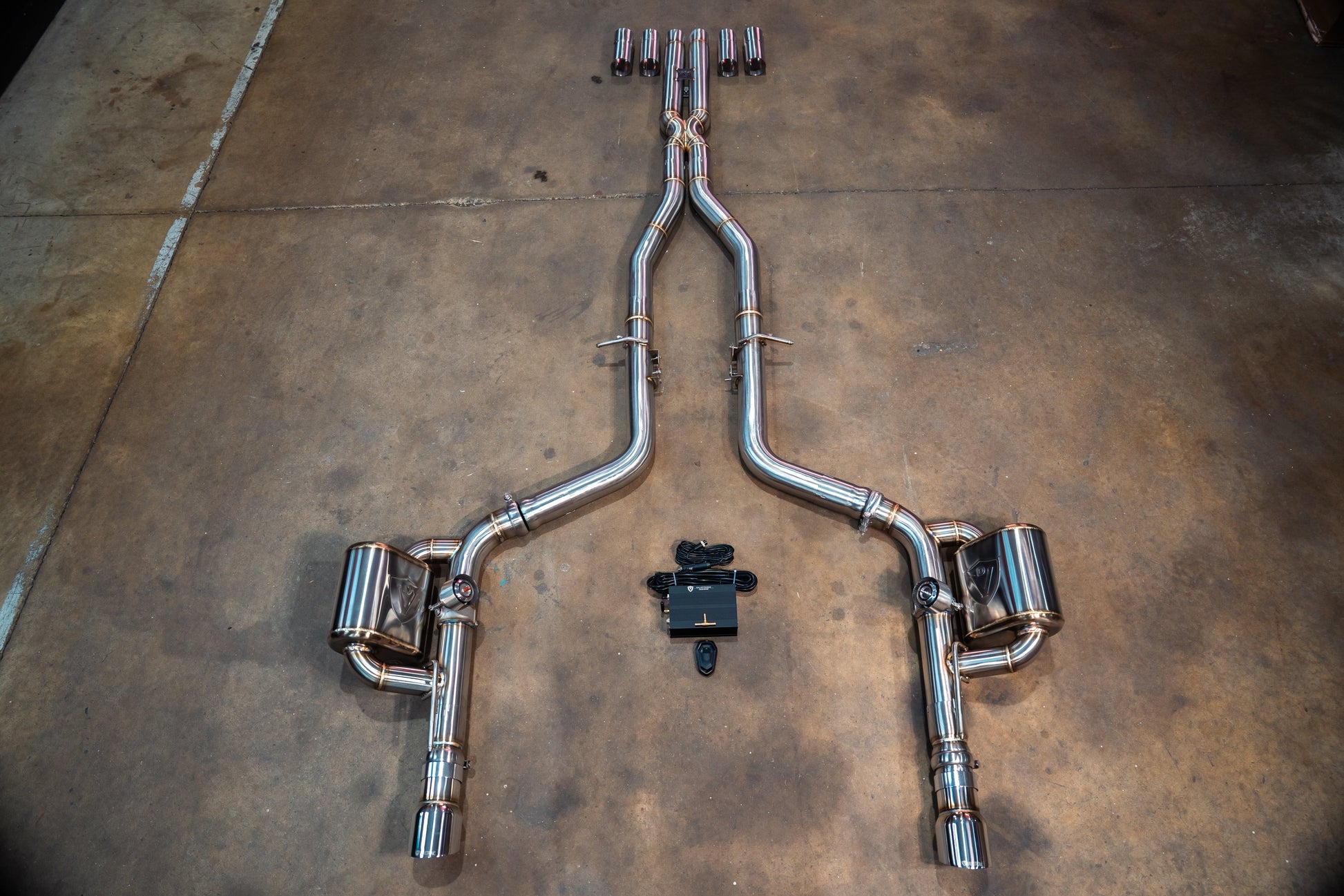 Dodge Charger / Challenger V8 Valved Sport Exhaust System - DOD.CHA.CHL.VSES.BR-DOD.CHA.CHL.VSES.TI-  DRIVEN - 1