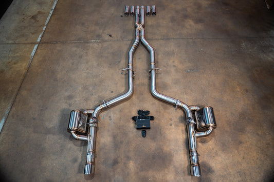 Dodge Charger / Challenger V8 Valved Sport Exhaust System - DOD.CHA.CHL.VSES.BR-DOD.CHA.CHL.VSES.TI-  DRIVEN - 1