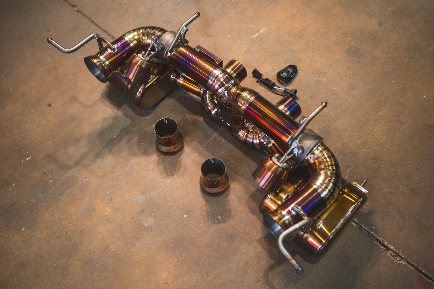 Ferrari 458 Italia Valved Sport Exhaust System - FER.458.VSES.TI-FER.458.VSES.FF.TI-FER.458.VSES.FFH.TI-  DRIVEN - 6