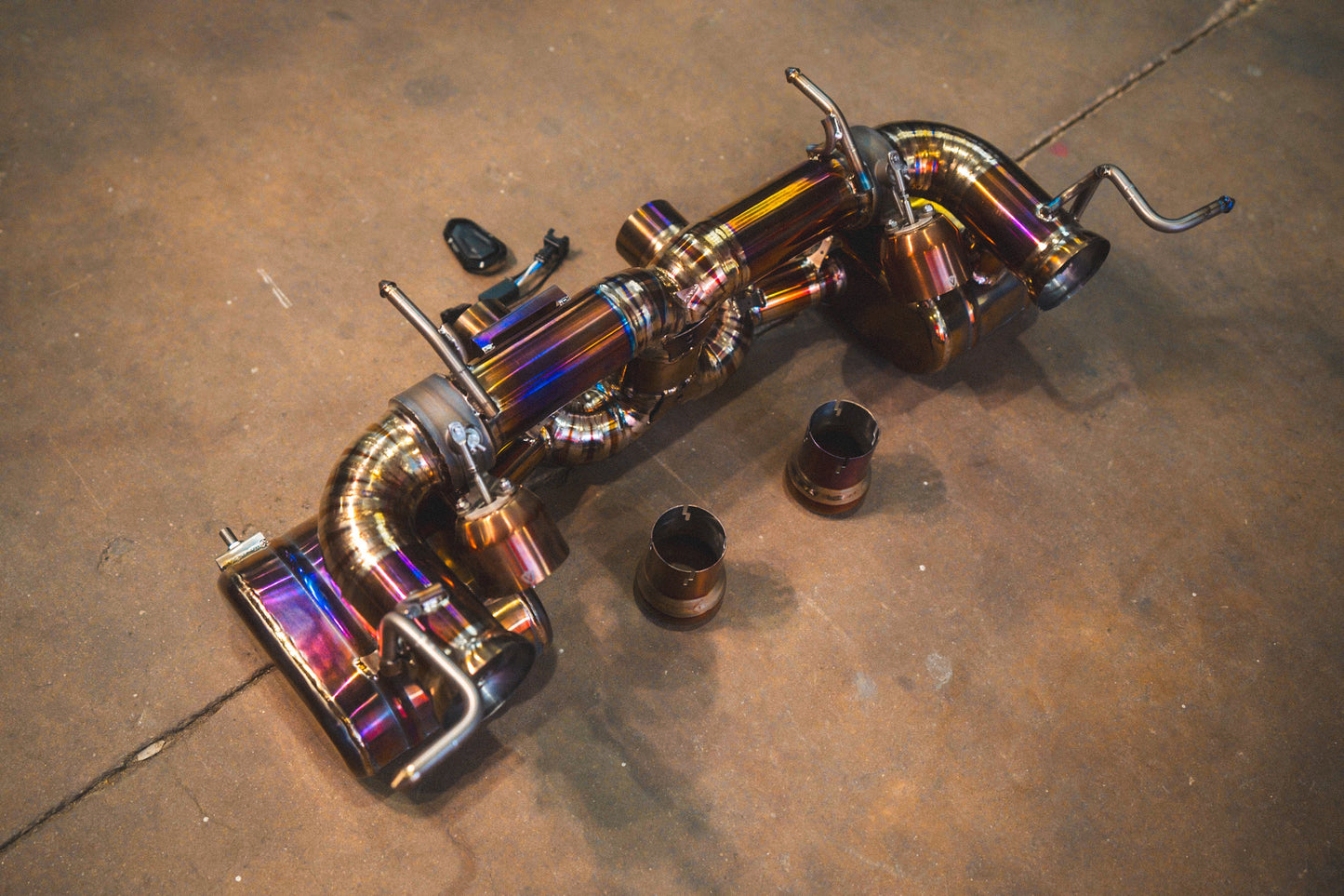 Ferrari 458 Italia Valved Sport Exhaust System - FER.458.VSES.TI-FER.458.VSES.FF.TI-FER.458.VSES.FFH.TI-  DRIVEN - 5