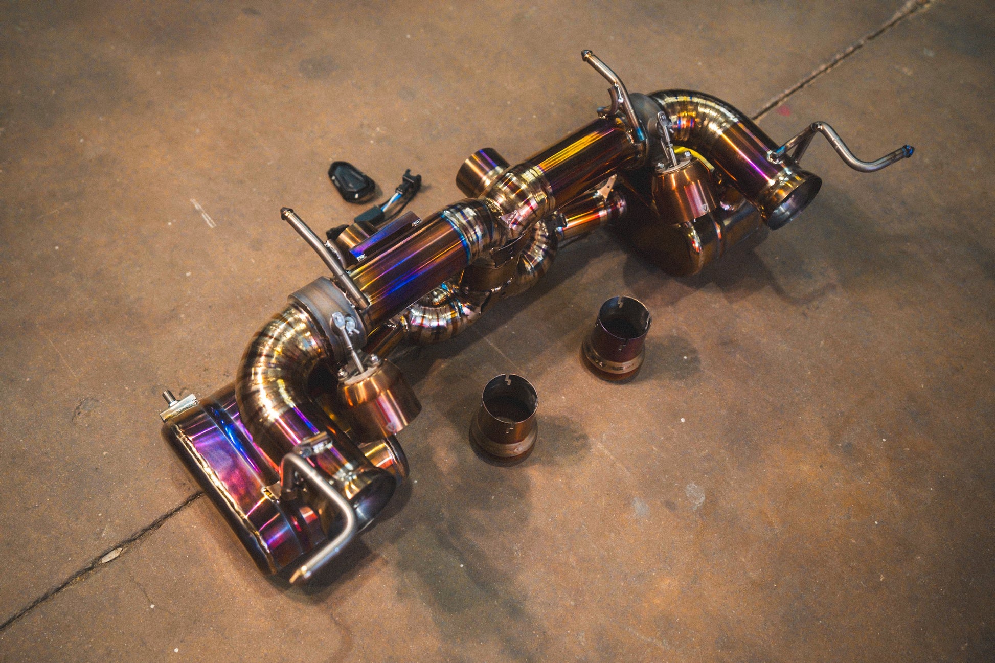 Ferrari 458 Italia Valved Sport Exhaust System - FER.458.VSES.TI-FER.458.VSES.FF.TI-FER.458.VSES.FFH.TI-  DRIVEN - 5