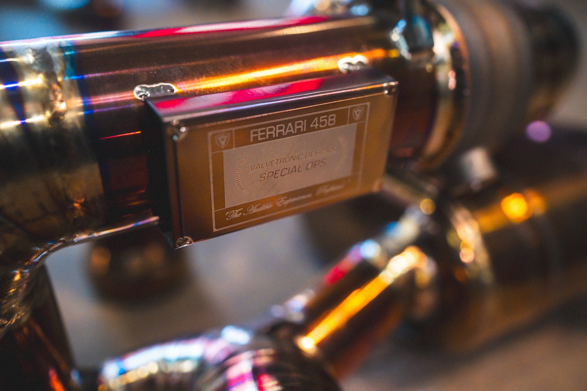 Ferrari 458 Italia Valved Sport Exhaust System - FER.458.VSES.TI-FER.458.VSES.FF.TI-FER.458.VSES.FFH.TI-  DRIVEN - 12