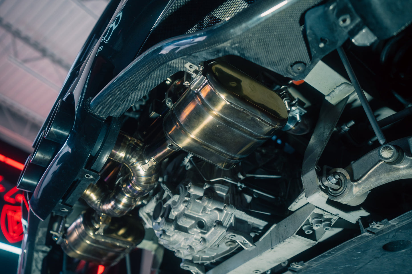 Ferrari 458 Italia Valved Sport Exhaust System - FER.458.VSES.TI-FER.458.VSES.FF.TI-FER.458.VSES.FFH.TI-  DRIVEN - 23