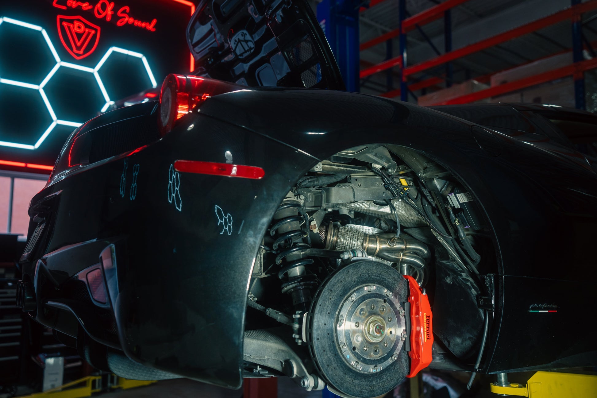 Ferrari 458 Italia Valved Sport Exhaust System - FER.458.VSES.TI-FER.458.VSES.FF.TI-FER.458.VSES.FFH.TI-  DRIVEN - 27