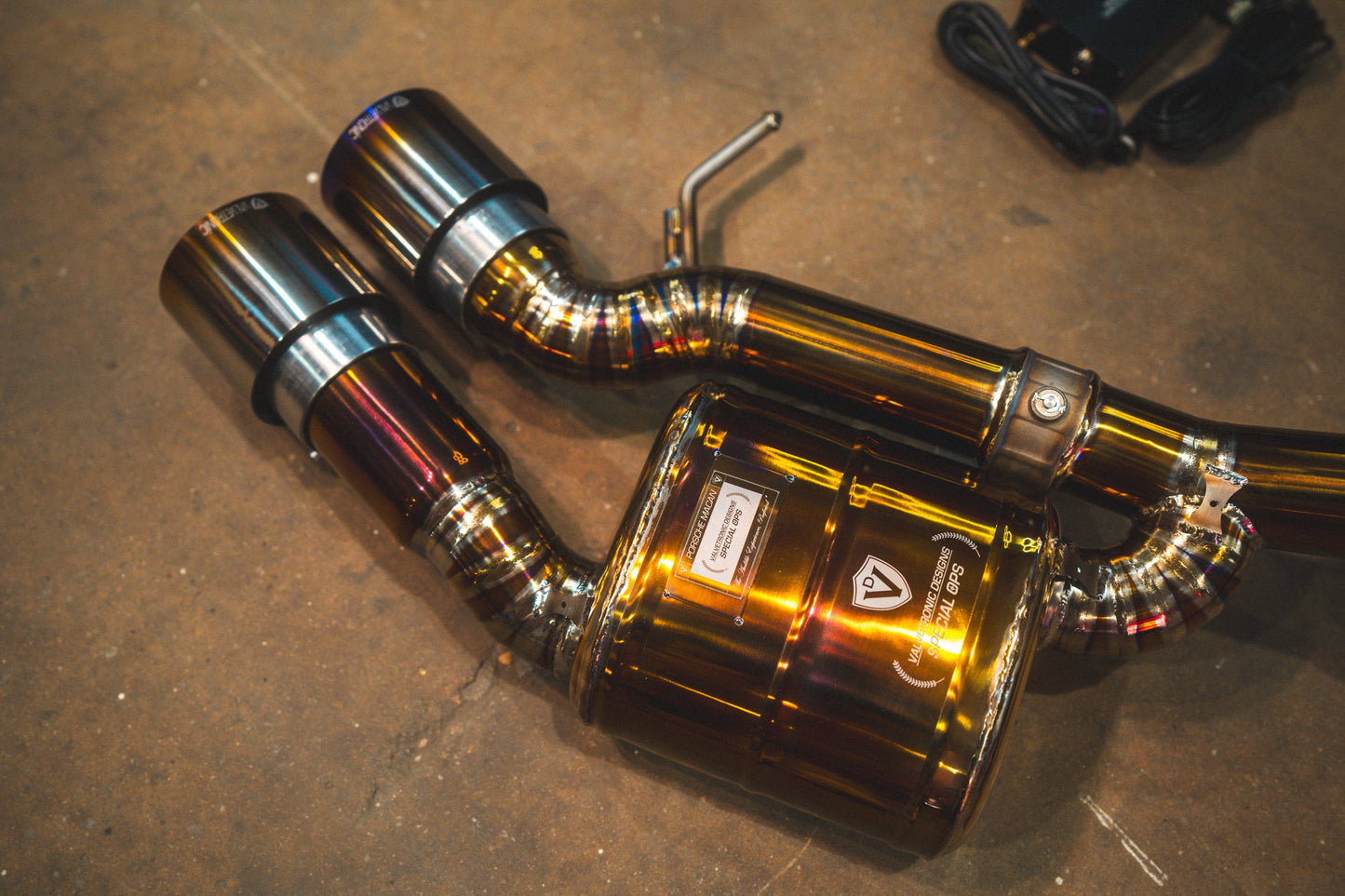 Valvetronic Valved Sport Exhaust System for Porsche Macan - POR.95B.MAC.VSES.TI-  DRIVEN - 5