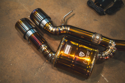 Valvetronic Valved Sport Exhaust System for Porsche Macan - POR.95B.MAC.VSES.TI-  DRIVEN - 5