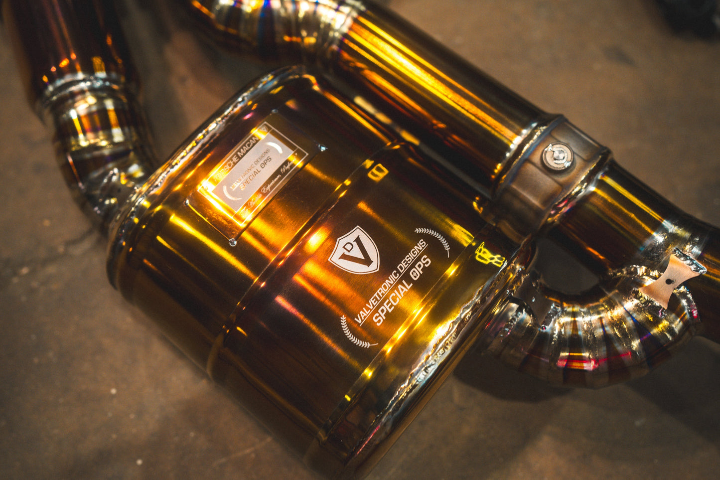 Valvetronic Valved Sport Exhaust System for Porsche Macan - POR.95B.MAC.VSES.TI-  DRIVEN - 6