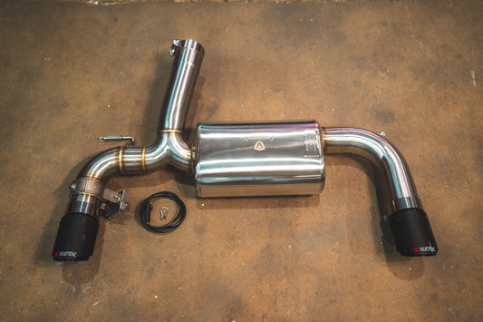 BMW F30 / F22 / F36 / F32 Valved Sport Exhaust System (Axleback) F chassis - BMW.F.VSES.BR.BRSH-BMW.F.VSES.BR.BRT-BMW.F.VSES.BR.BLK-BMW.F.VSES.BR.RC-BMW.F.VSES.BR.FC-  DRIVEN - 1