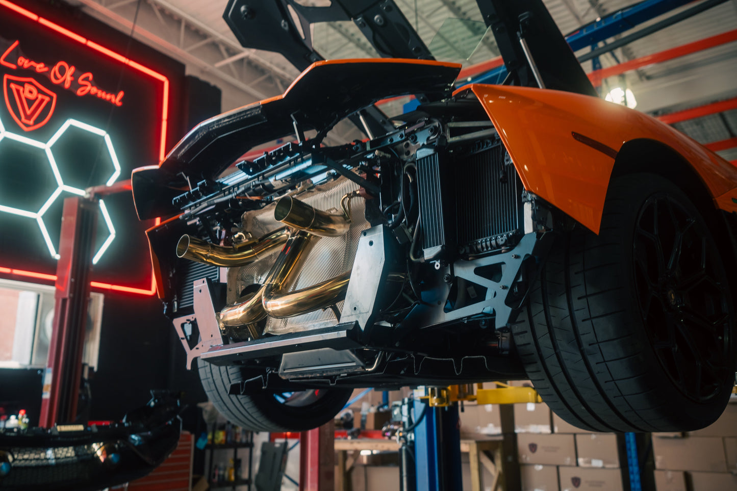 Lamborghini Aventador SVJ/Ultimae Valved Sport Exhaust System - LAM.SVJ.VSES.AG-LAM.SVJ.VSES.FF.AG-LAM.SVJ.F1.AG-LAM.SVJ.F1.FF.AG-  DRIVEN - 29